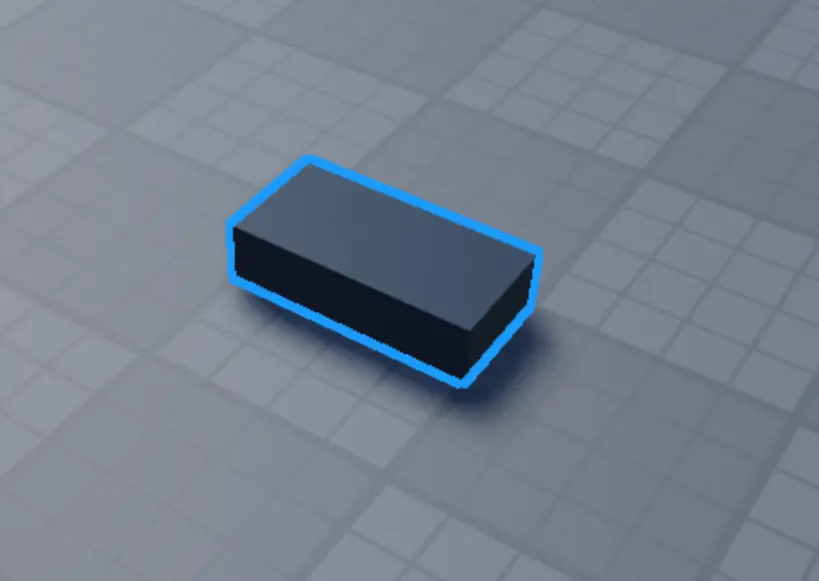 Блок VehicleSeat на сцене Roblox Studio